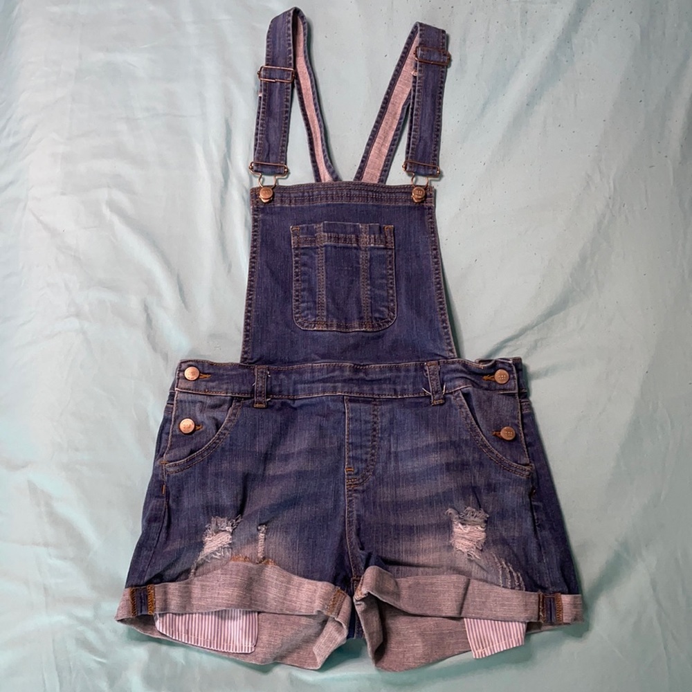 Jean Coverall Shorts
